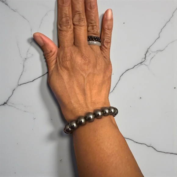 Your Bliss Zone Other - Hematite Crystal Bracelet